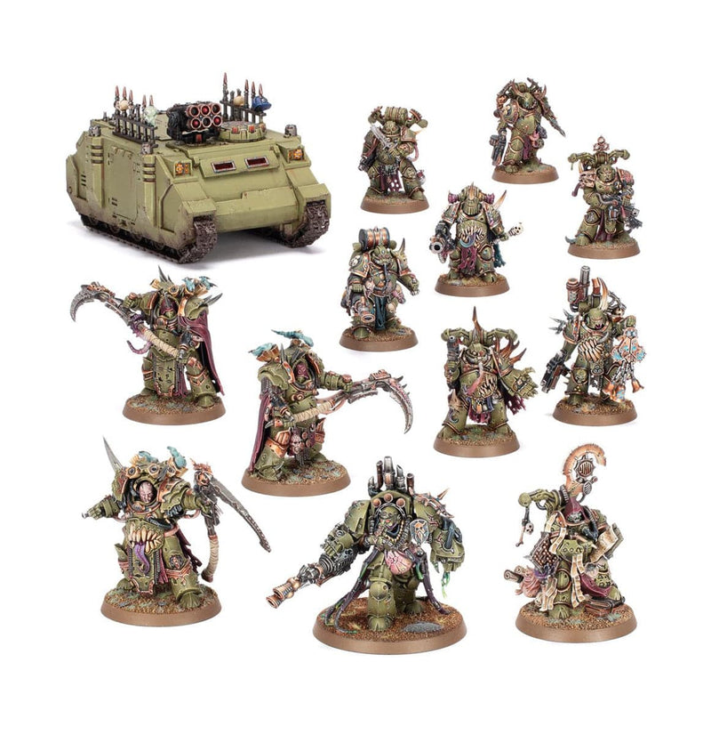 Games Workshop Warhammer 40000: Death Guard - Combat Patrol available at Northumbrian Tin Soldier