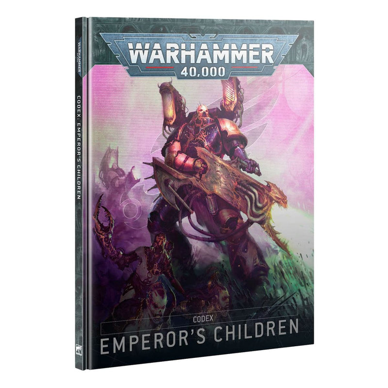 Games Workshop Warhammer 40000: Emperor's Children - Codex available at Northumbrian Tin Soldier