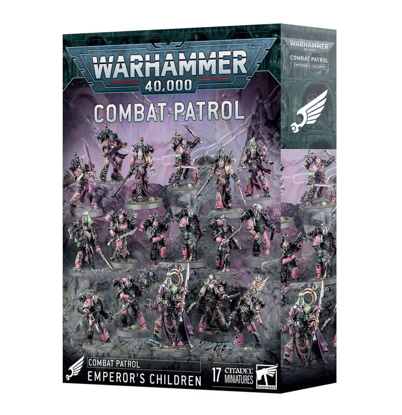 Games Workshop Warhammer 40000: Emperor's Children Combat Patrol available at Northumbrian Tin Soldier