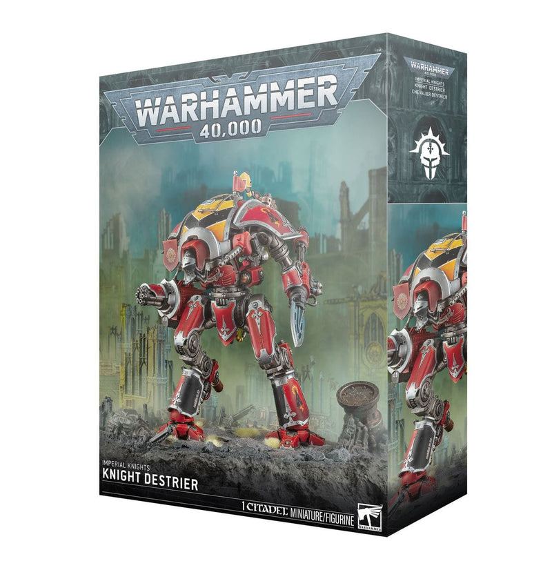 Games Workshop Warhammer 40000: Imperial Knights - Knight Destrier available at Northumbrian Tin Soldier