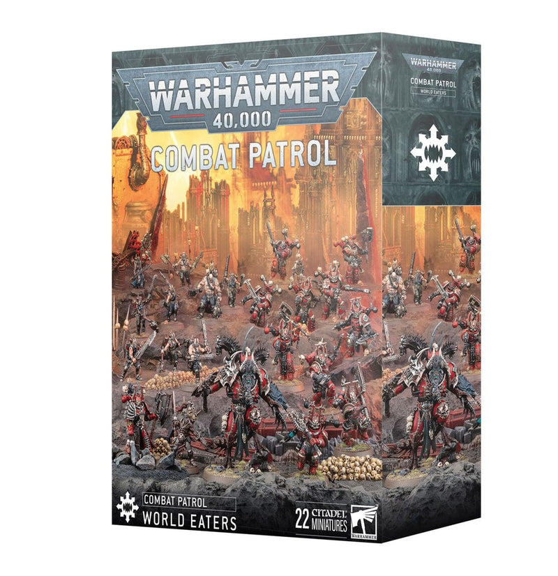 Games Workshop Warhammer 40000: World Eaters Combat Patrol available at Northumbrian Tin Soldier