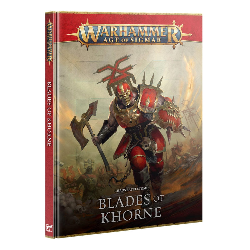Games Workshop Warhammer Age of Sigmar: Battletome - Blades of Khorne available at Northumbrian Tin Soldier