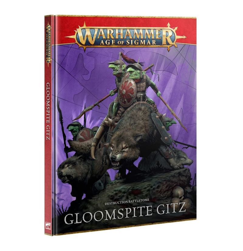 Games Workshop Warhammer Age of Sigmar: Battletome - Gloomspite Gitz available at Northumbrian Tin Soldier