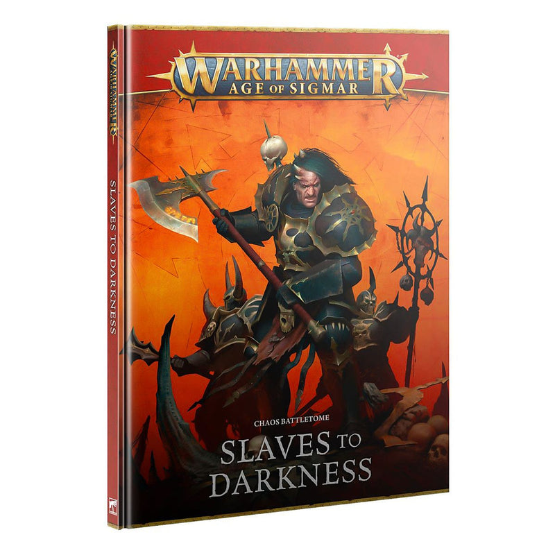 Games Workshop Warhammer Age of Sigmar: Battletome - Slaves To Darkness available at Northumbrian Tin Soldier