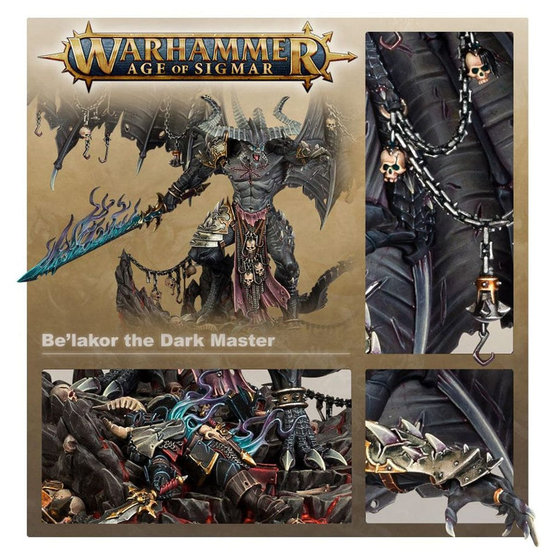 Games Workshop Warhammer Age of Sigmar: Be'lakor - The Dark Master available at Northumbrian Tin Soldier
