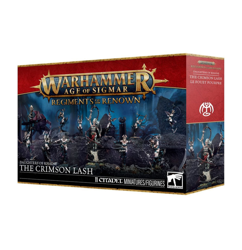 Games Workshop Warhammer Age Of Sigmar: Daughters of Khaine - The Crimson Lash available at Northumbrian Tin Soldier