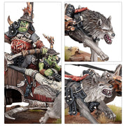 Games Workshop Warhammer Age of Sigmar: Gloomspite Gitz - Snarlboss On War-Wheela available at Northumbrian Tin Soldier