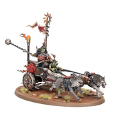 Games Workshop Warhammer Age of Sigmar: Gloomspite Gitz - Snarlboss On War-Wheela available at Northumbrian Tin Soldier