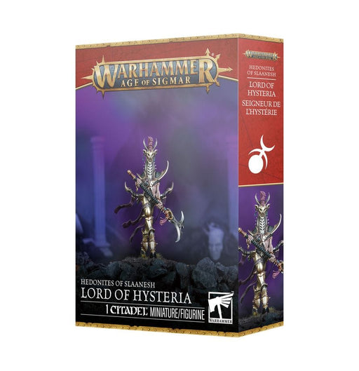 Games Workshop Warhammer Age Of Sigmar: Hedonites Of Slaanesh - Lord Of Hysteria available at Northumbrian Tin Soldier
