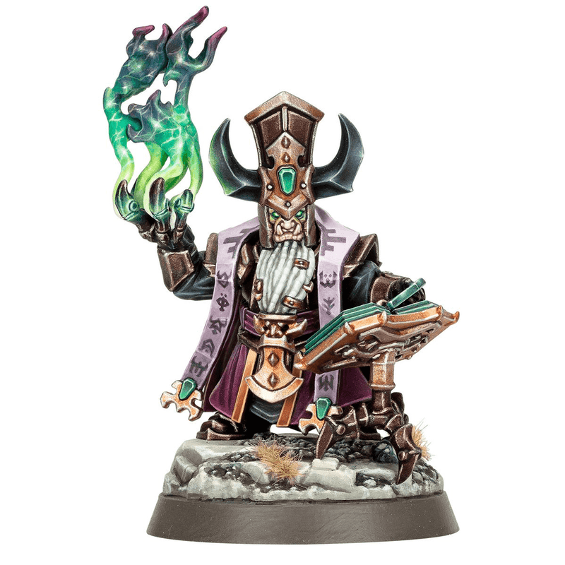 Games Workshop Warhammer Age of Sigmar: Helsmiths of Hashut - Daemonsmith available at Northumbrian Tin Soldier