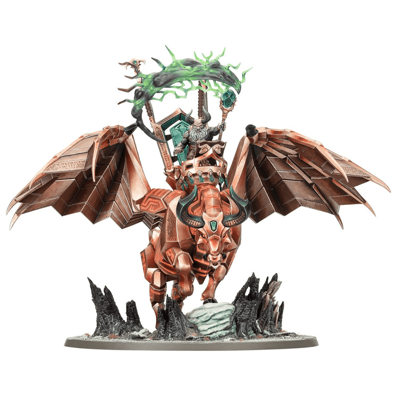 Games Workshop Warhammer Age of Sigmar: Helsmiths of Hashut - Urak Taar the First Daemonsmith available at Northumbrian Tin Soldier
