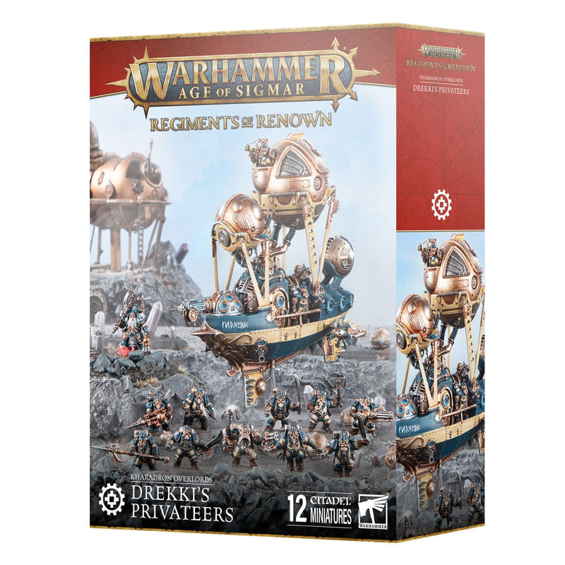 Games Workshop Warhammer Age of Sigmar: Kharadon Overlords - Drekki's Privateers available at Northumbrian Tin Soldier