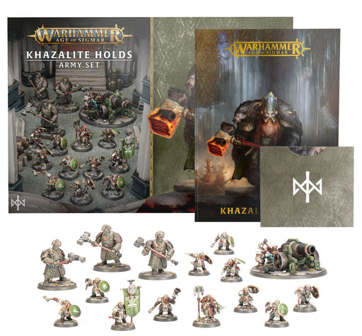 Games Workshop Warhammer Age Of Sigmar: Khazalite Holds Army Set available at Northumbrian Tin Soldier