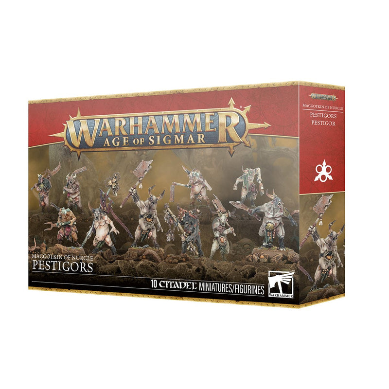 Games Workshop Warhammer Age of Sigmar: Maggotkin Of Nurgle - Pestigors available at Northumbrian Tin Soldier