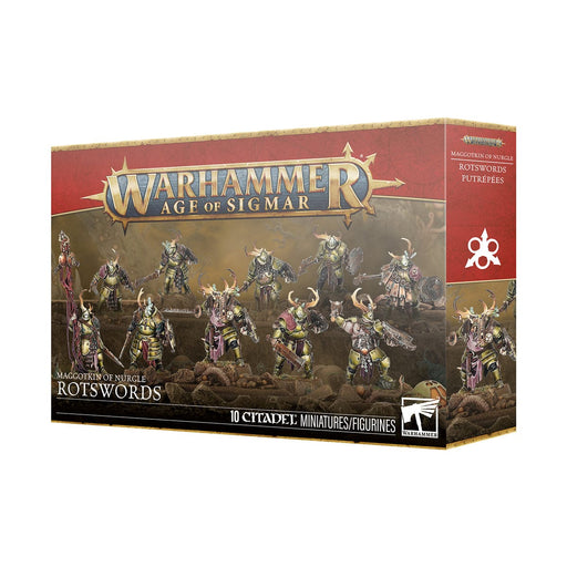 Games Workshop Warhammer Age of Sigmar: Maggotkin Of Nurgle - Rotswords available at Northumbrian Tin Soldier
