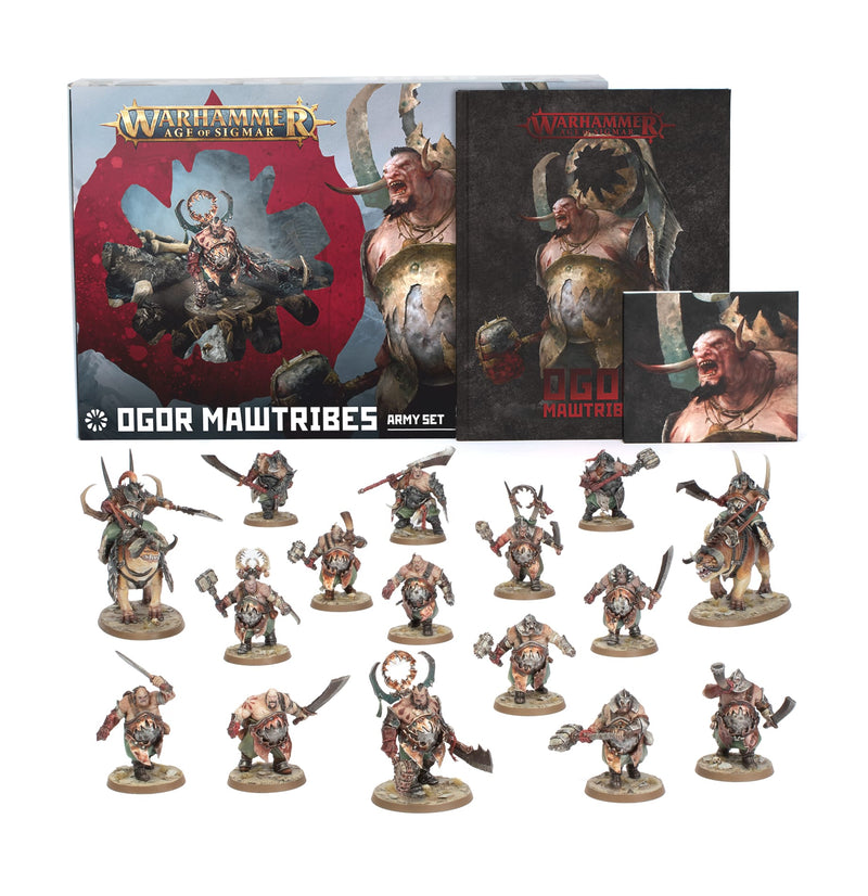 Games Workshop Warhammer Age of Sigmar: Ogor Mawtribes Army Set available at Northumbrian Tin Soldier