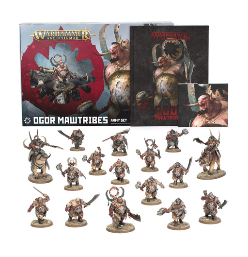 Games Workshop Warhammer Age of Sigmar: Ogor Mawtribes Army Set available at Northumbrian Tin Soldier