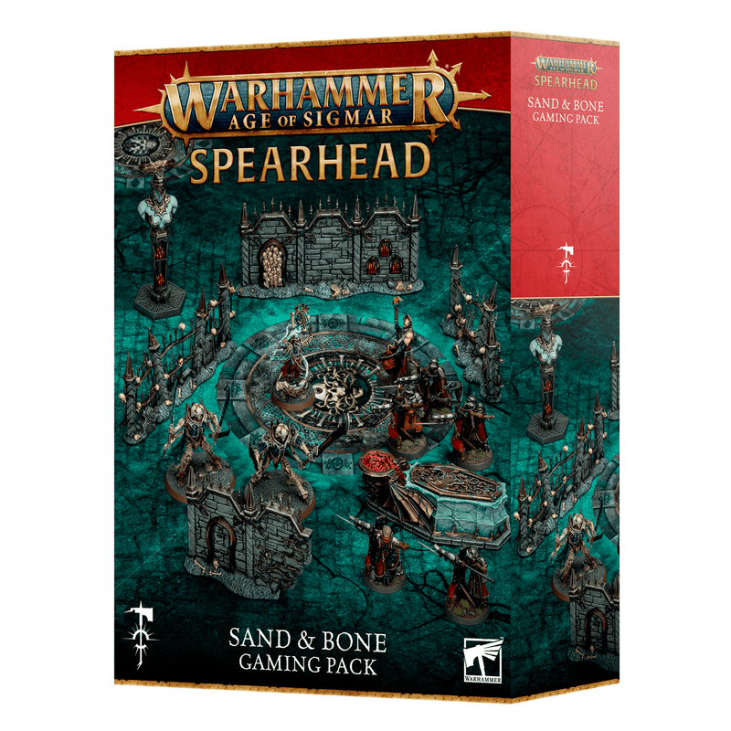 Games Workshop Warhammer Age of Sigmar: Sand And Bone Gaming Pack available at Northumbrian Tin Soldier