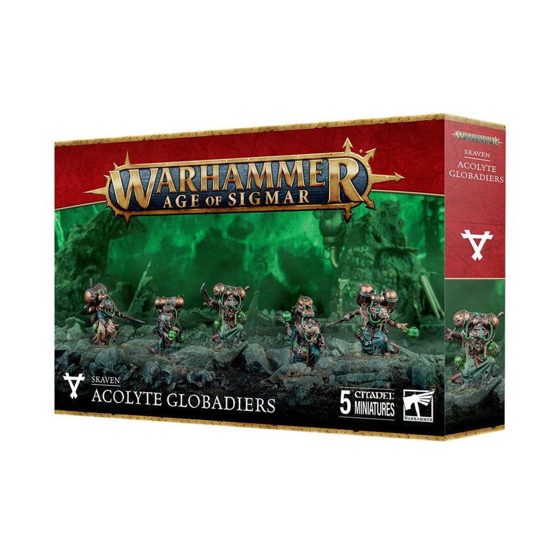 Games Workshop Warhammer Age of Sigmar: Skaven - Acolyte Globadiers available at Northumbrian Tin Soldier