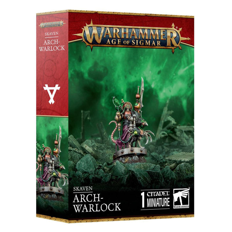 Games Workshop Warhammer Age of Sigmar: Skaven - Arch-Warlock available at Northumbrian Tin Soldier