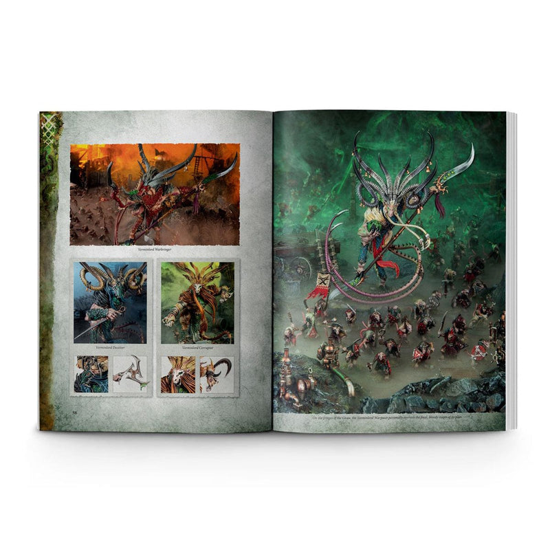 Games Workshop Warhammer Age of Sigmar: Skaven - Battletome available at Northumbrian Tin Soldier