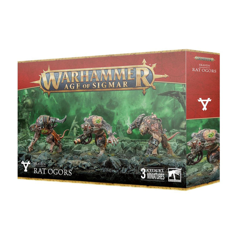 Games Workshop Warhammer Age of Sigmar: Skaven - Rat Ogors available at Northumbrian Tin Soldier