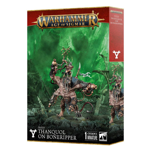 Games Workshop Warhammer Age of Sigmar: Skaven - Thanquol on Boneripper available at Northumbrian Tin Soldier