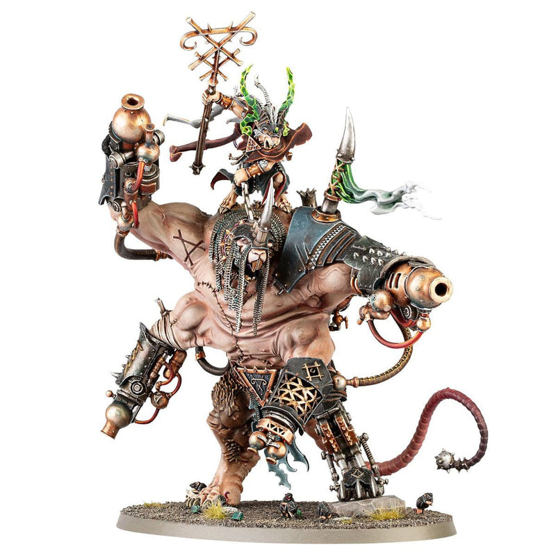 Games Workshop Warhammer Age of Sigmar: Skaven - Thanquol on Boneripper available at Northumbrian Tin Soldier