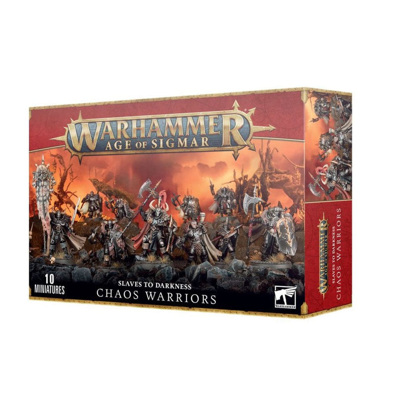 Games Workshop Warhammer Age of Sigmar: Slaves To Darkness - Chaos Warriors available at Northumbrian Tin Soldier