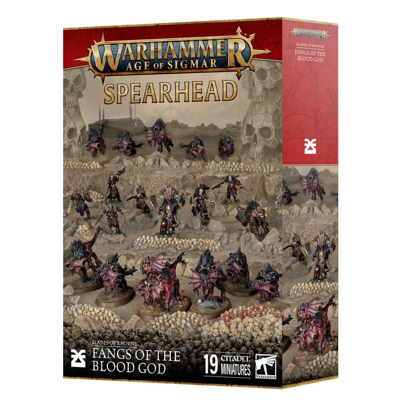 Games Workshop Warhammer Age of Sigmar: Spearhead - Fangs of the Blood God available at Northumbrian Tin Soldier
