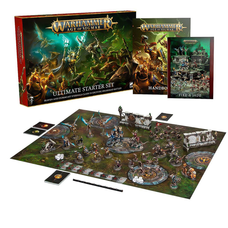 Games Workshop Warhammer Age of Sigmar: Ultimate Starter Set available at Northumbrian Tin Soldier
