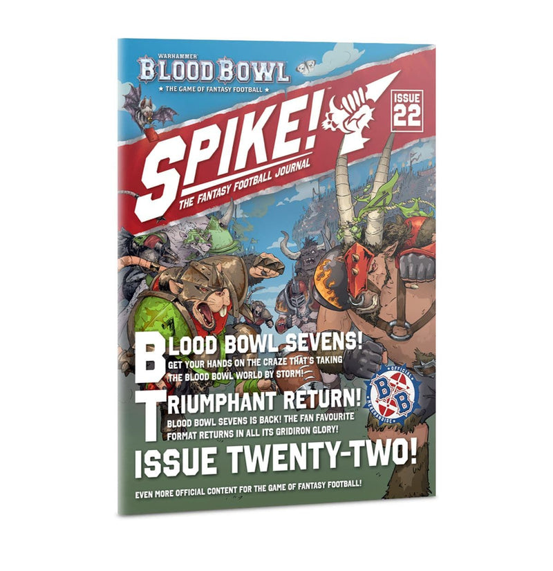 Games Workshop Warhammer Blood Bowl: SPIKE! Issue 22 available at Northumbrian Tin Soldier