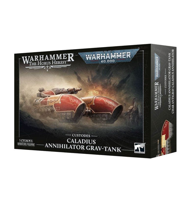 Games Workshop Warhammer The Horus Heresey - Custodes: Caladius Annihilator Grav-Tank available at Northumbrian Tin Soldier