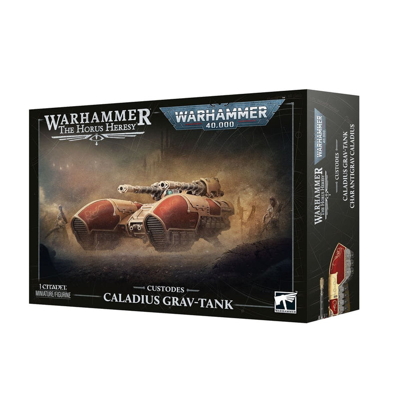 Games Workshop Warhammer The Horus Heresey - Custodes: Caladius Grav-Tank available at Northumbrian Tin Soldier