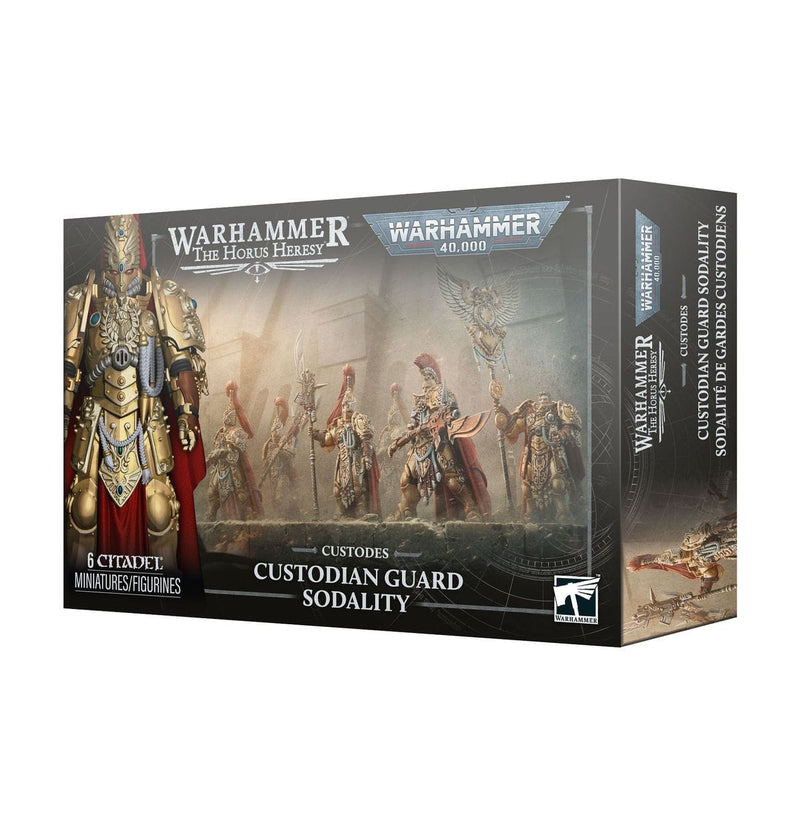 Games Workshop Warhammer The Horus Heresey - Custodes: Custodian Guard Sodality available at Northumbrian Tin Soldier