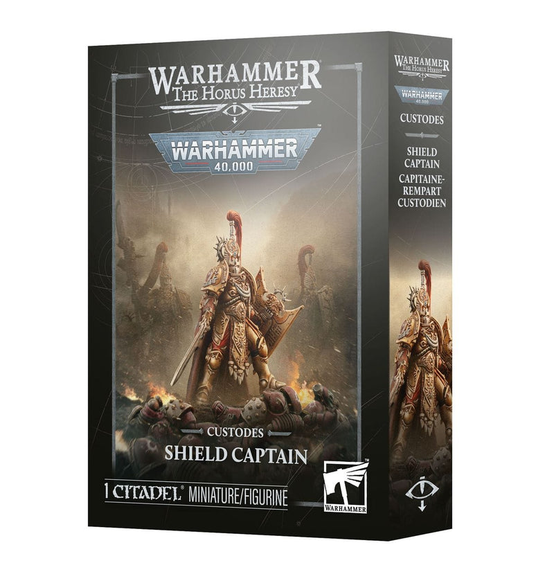 Games Workshop Warhammer The Horus Heresey - Custodes: Shield Captain available at Northumbrian Tin Soldier