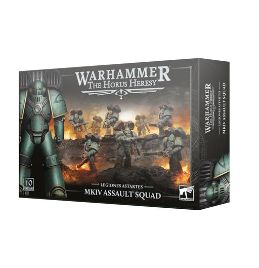 Games Workshop Warhammer The Horus Heresey: Legiones Astartes - MkIV Assault Squad available at Northumbrian Tin Soldier