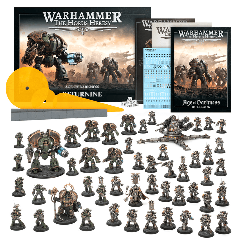 Games Workshop Warhammer The Horus Heresy: Age of Darkness: Saturnine available at Northumbrian Tin Soldier