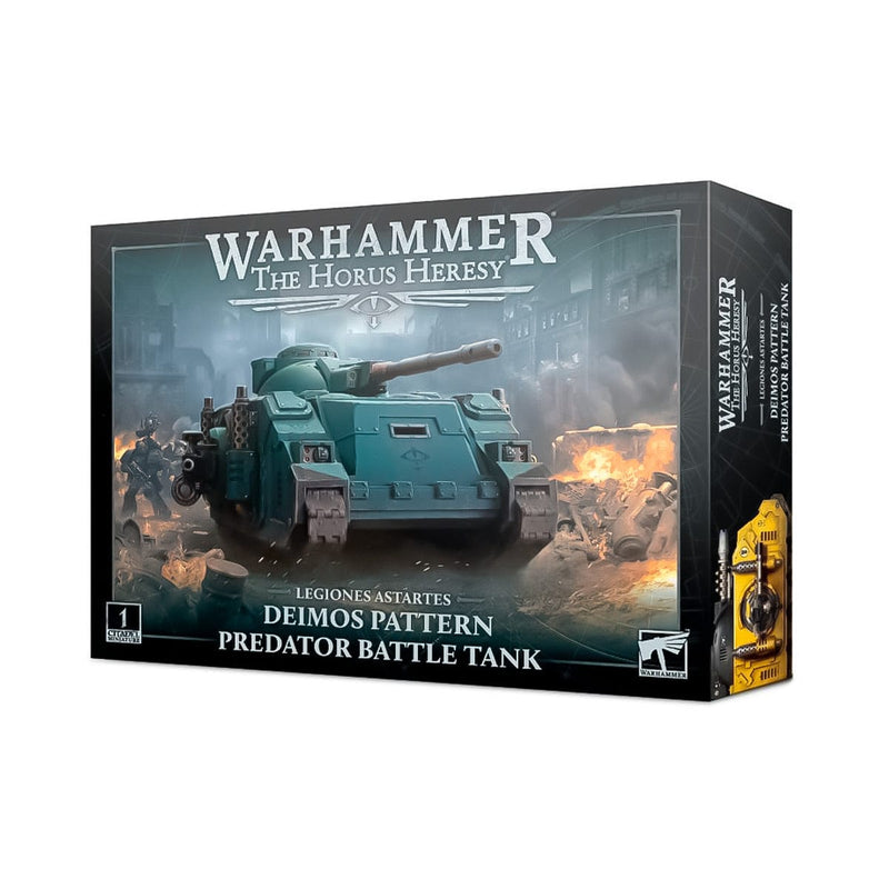 Games Workshop Warhammer The Horus Heresy: Deimos Pattern Predator Battle Tank available at Northumbrian Tin Soldier