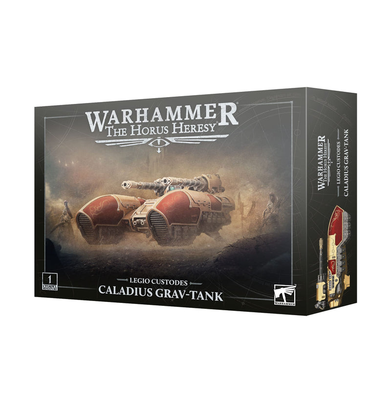 Games Workshop Warhammer The Horus Heresy: Legio Custodes: Caladius Grav-Tank available at Northumbrian Tin Soldier