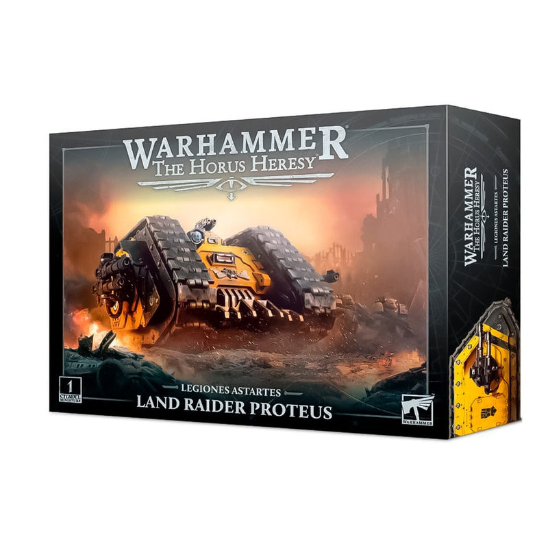Games Workshop Warhammer The Horus Heresy: Legiones Astartes -  Land Raider Proteus available at Northumbrian Tin Soldier