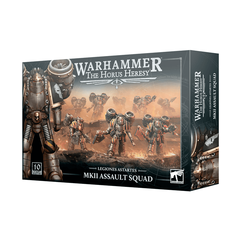 Games Workshop Warhammer The Horus Heresy: Legions Astartes - MKII Assault Squad available at Northumbrian Tin Soldier