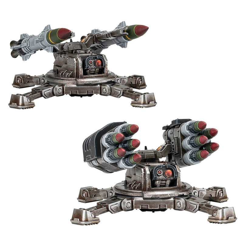 Games Workshop Warhammer The Horus Heresy: Legions Astartes-Tarantula Missile Battery available at Northumbrian Tin Soldier