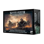 Games Workshop Warhammer The Horus Heresy: Rapier Laser Destroyer and Quad Launch Battery available at Northumbrian Tin Soldier