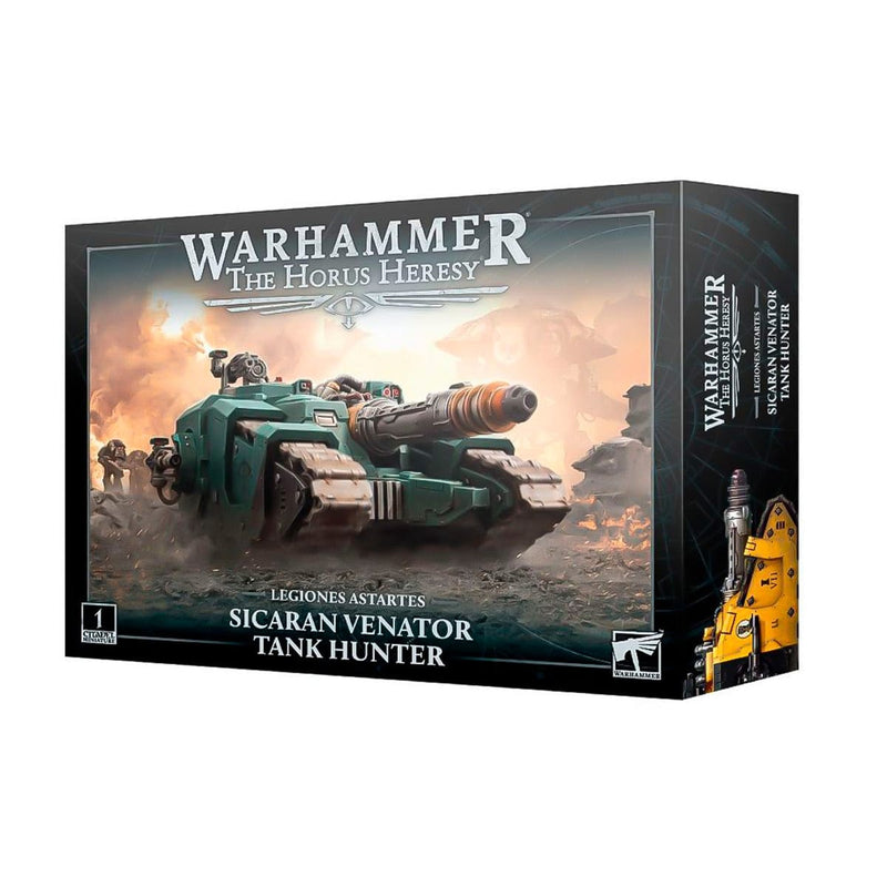 Games Workshop Warhammer The Horus Heresy: Sicaran Venator Tank Hunter available at Northumbrian Tin Soldier