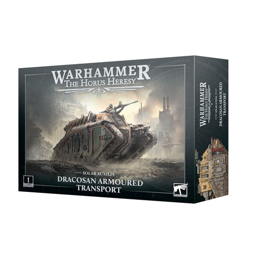 Games Workshop Warhammer The Horus Heresy: Solar Auxilia - Dracosan Armoured Transport available at Northumbrian Tin Soldier