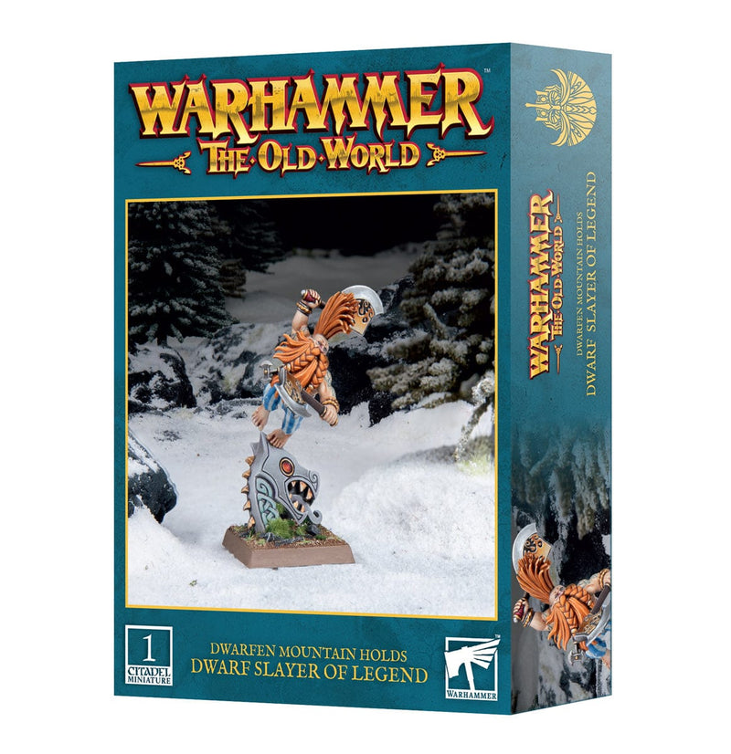 Games Workshop Warhammer The Old World: Dwarfen Holds - Slayer Of Legend available at Northumbrian Tin Soldier