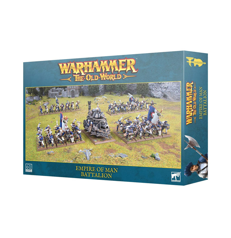 Games Workshop Warhammer The Old World: Empire Of Man - Battalion available at Northumbrian Tin Soldier