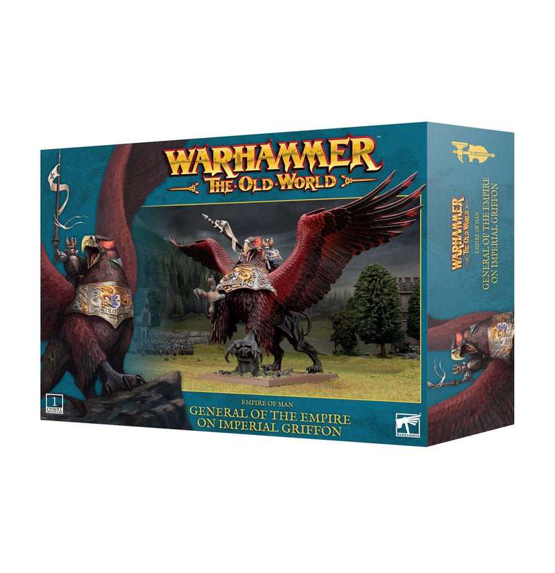 Games Workshop Warhammer The Old World: General Of The Empire On Imperial Griffon available at Northumbrian Tin Soldier