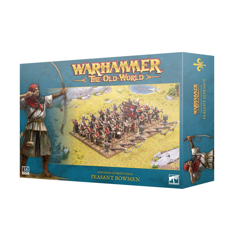 Games Workshop Warhammer The Old World: Kingdom Of Bretonnia - Peasant Bowmen available at Northumbrian Tin Soldier